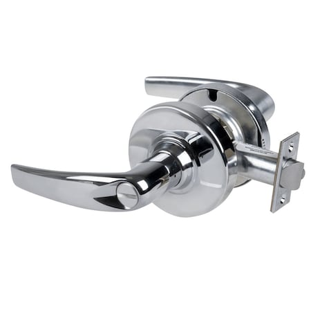 Schlage Grade 1 Bath/Bedroom Privacy Lock, Athens Lever, Non-Keyed, Bright Chrome Finish, Non-Handed ND40S ATH 625